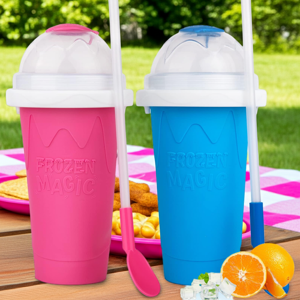 2-in-1 Frozen Magic Slushie Cup