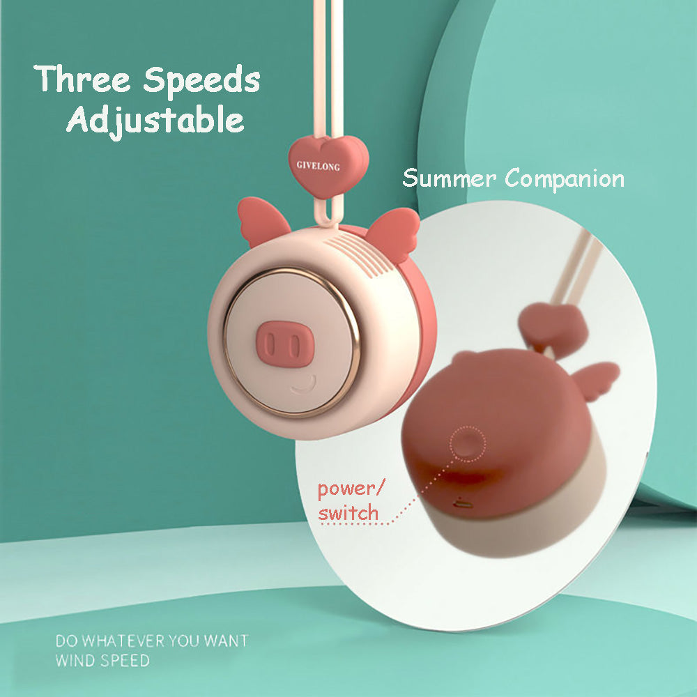 Rechargeable Mini Neck Fan