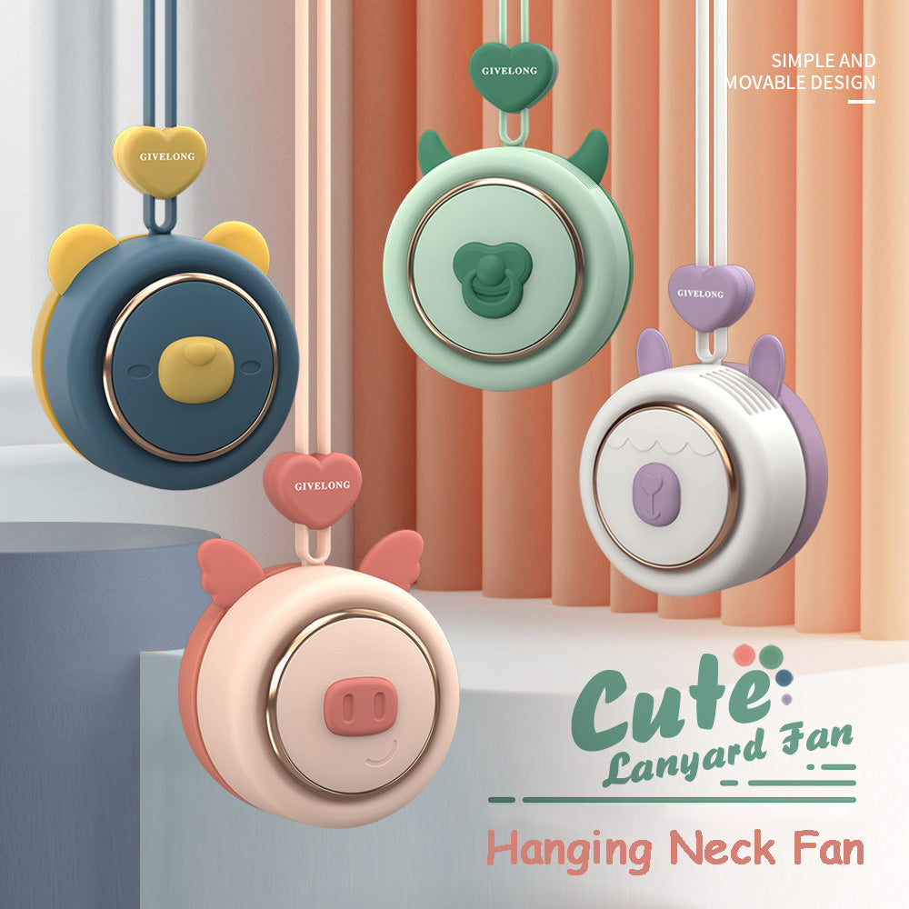 Rechargeable Mini Neck Fan
